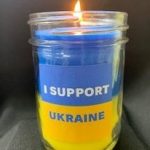NEW!!!! Ukraine Fundraising Candle